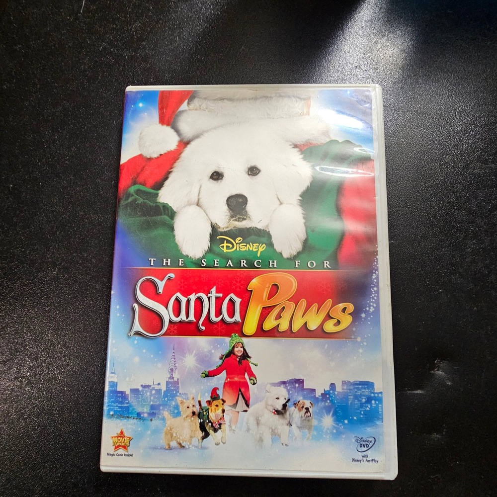 Disney The Search for Santa Paws DVD 2010 Holiday Movie Kids Family Rated G
